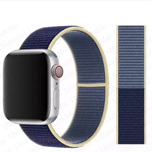 Alaskan Blue Sport Loop Band for Apple Watch - Picture 3 of 5